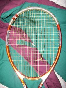Broken Tennis Strings